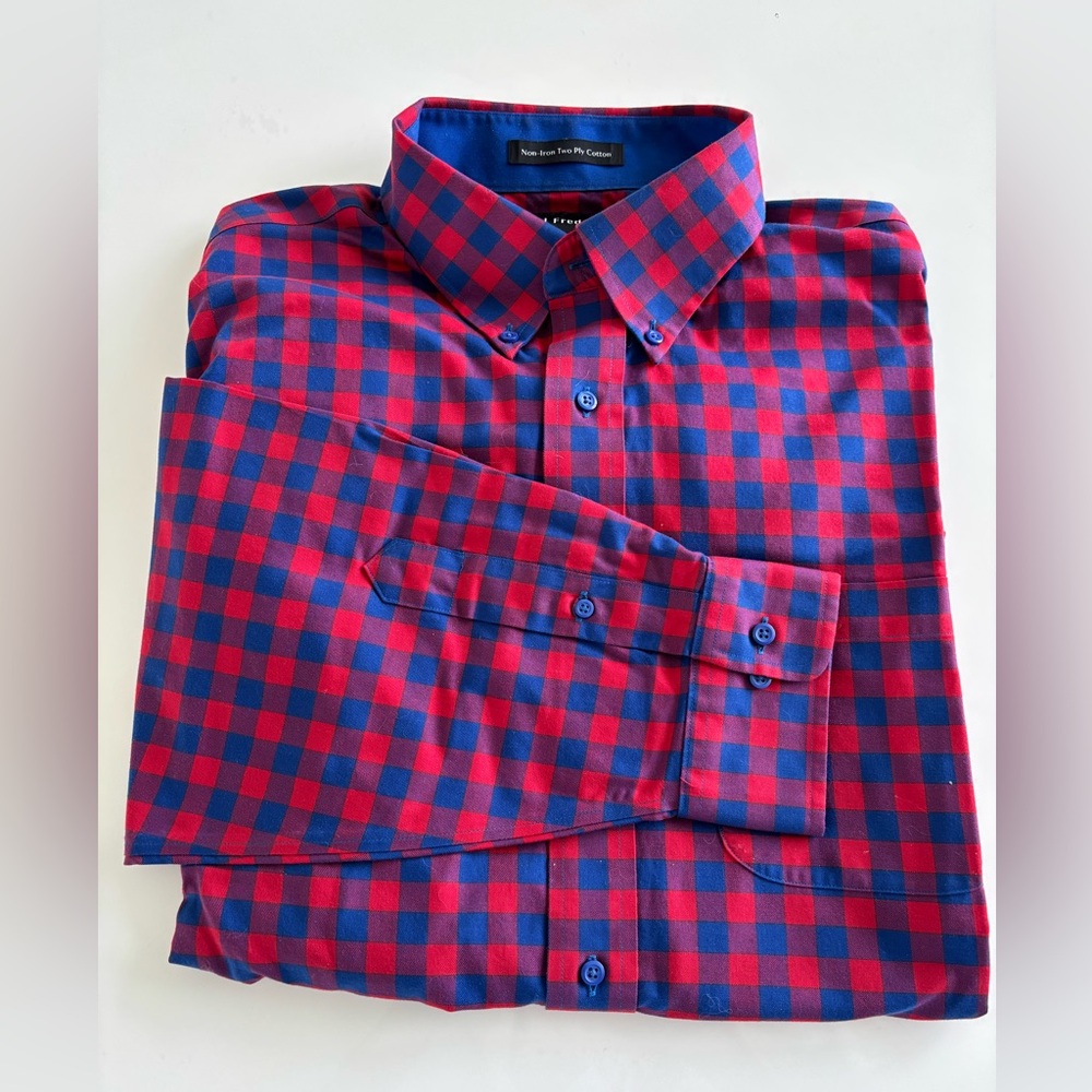 Paul Frederick Classic Fit Button Down Shirt